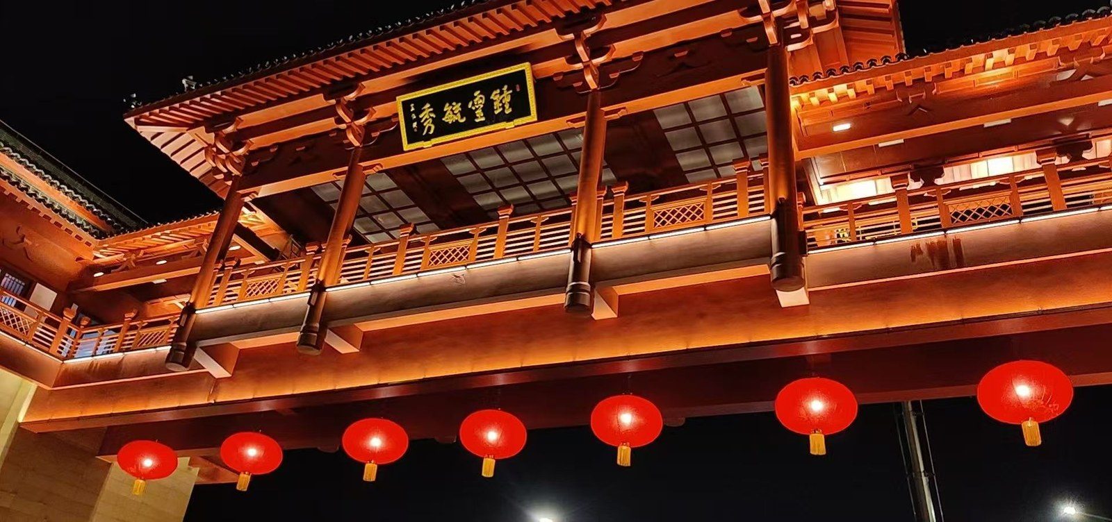 古建门楼夜景亮化