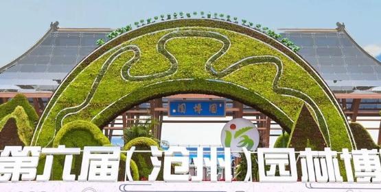 第六届（沧州）园林博览会园区大门