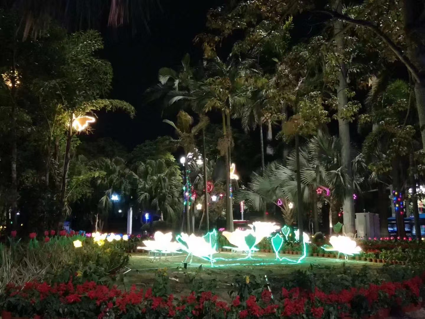 珠海吉大街道春节亮化实景