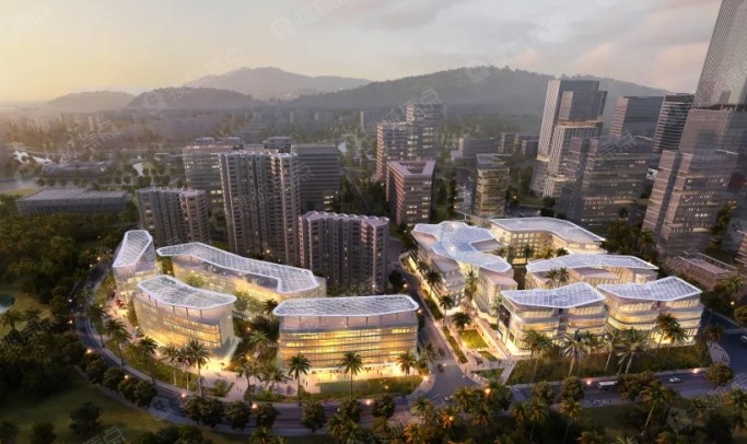 三亚华侨城项目建筑群鸟瞰（公开资料）